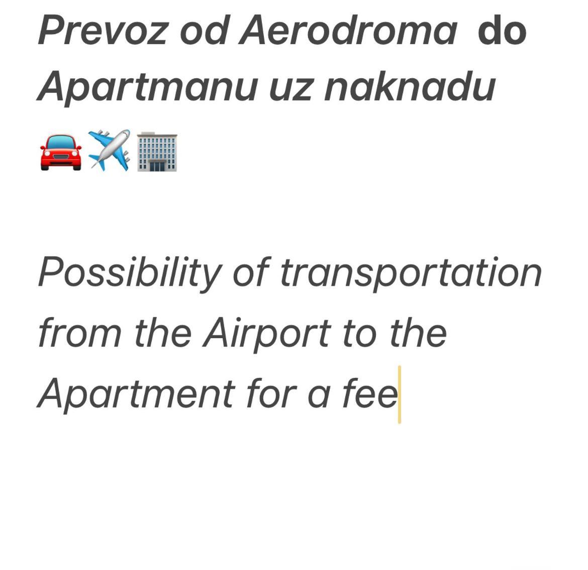 Apartament Delete 4 Belgrad Zewnętrze zdjęcie